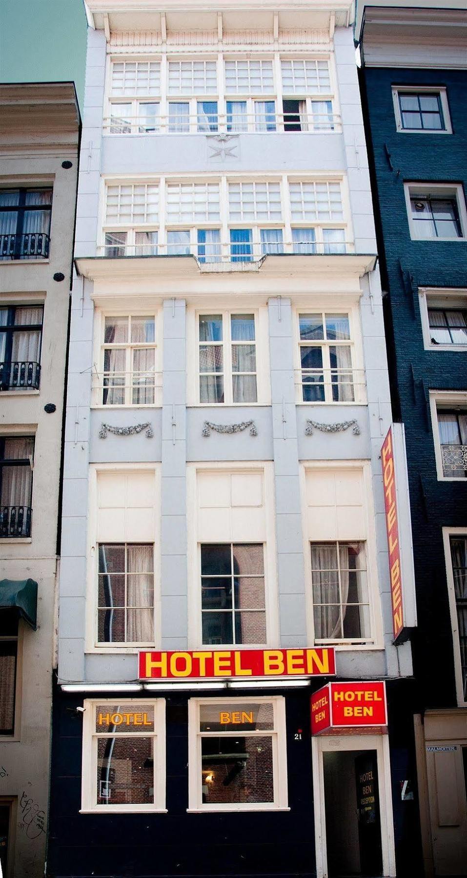 Budget Hotel Ben Amsterdam Exteriör bild
